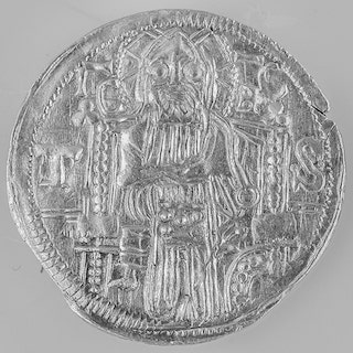 Dinar cara Stefana Dusana (1346-1355) avers foto Dragan Kurucic-min.jpg