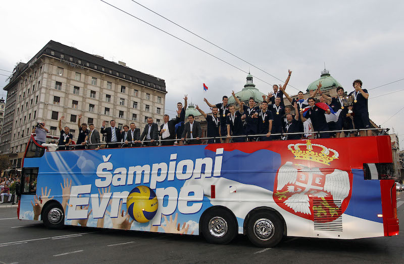 ОДБОЈКА - Пре 10 година сениори Србиjе освоjили другу титулу првака Европе у Бечу