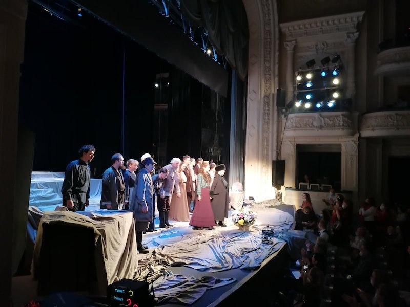 Представа Васа Железнова и други изведена на Руском међународном позоришном фестивалу