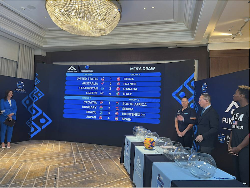 ВАТЕРПОЛО - ОБАВЉЕН ЖРЕБ ЗА СП У ФУКУОКИ 2023