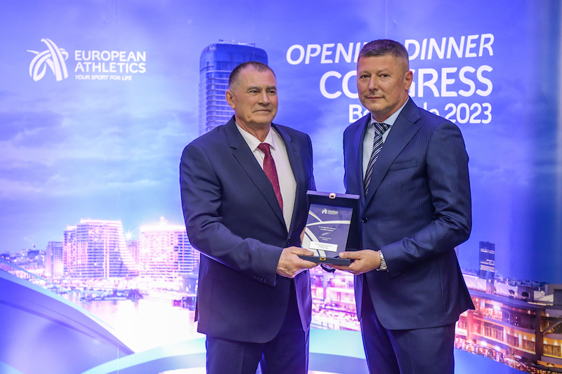 АТЛЕТИКА - БРАНКОВИЋ ПРЕДСЕДНИК БАЛКАНА