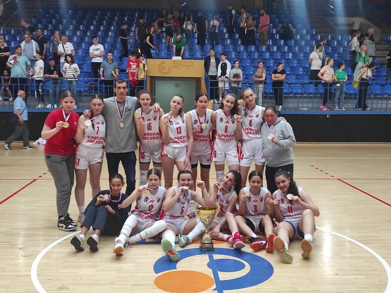 КОШАРКА - Пионирке Црвене звезде мтс поново шампионке Србије
