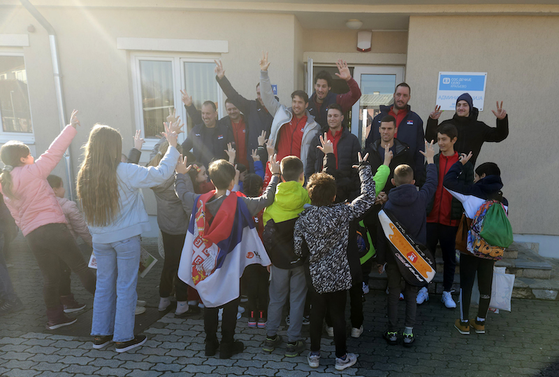 ТЕНИС - ПОСЕТА ДЕЧИЈЕМ СЕЛУ