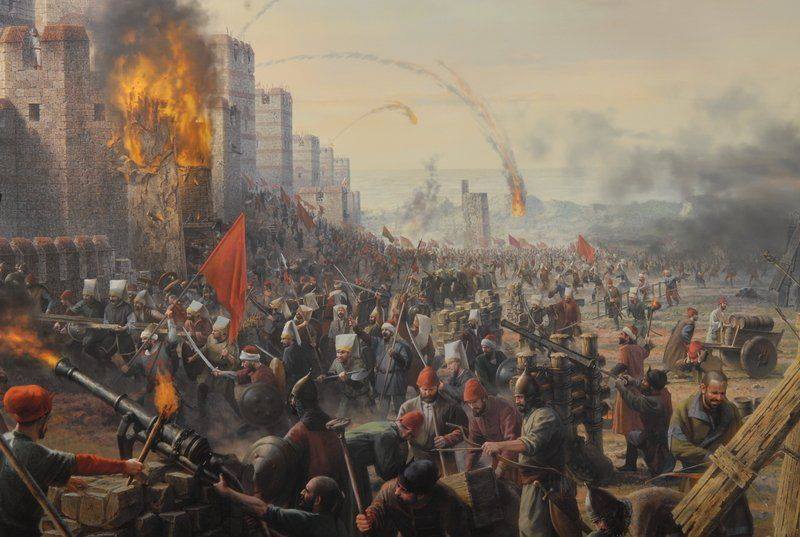 Пад Константинопоља и погибија последњег ромејског Цара