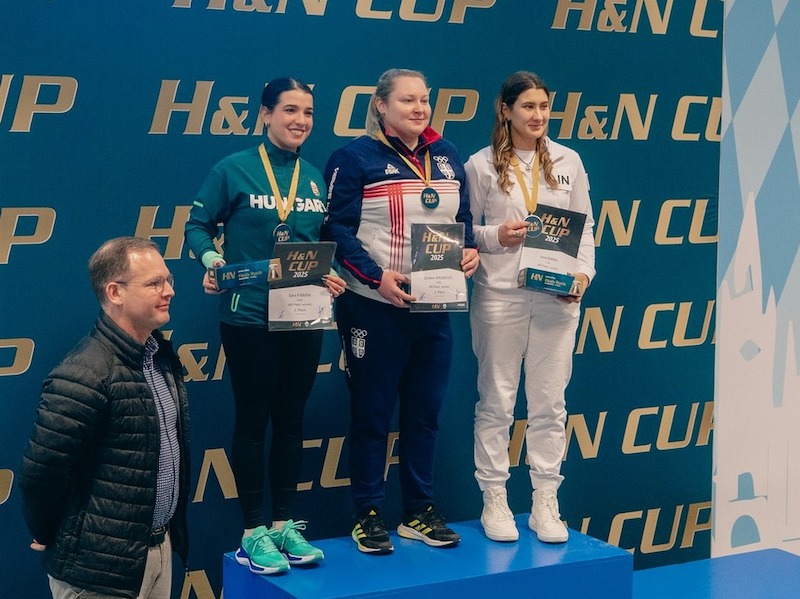 СТРЕЉАШТВО - Зорана Аруновић се позлатила на старту Х енд Н купа у Минхену