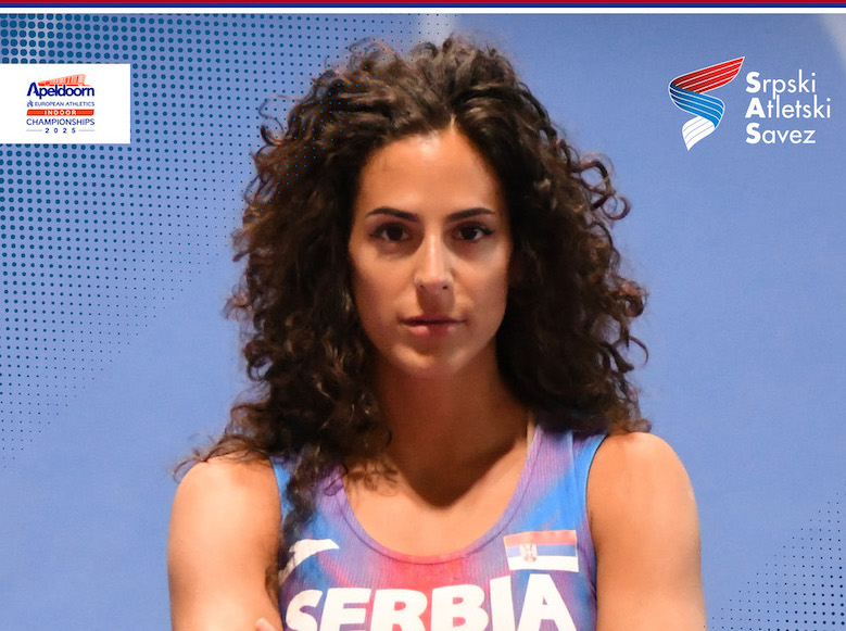 АТЛЕТИКА - Милана Тирнанић спремна за наступ на Европском првенству у дворани у Апелдорну