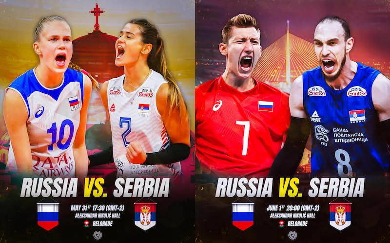 ОДБОЈКА - Слободан улаз на мечеве Србиjе и Русиjе за Куп Канала 1