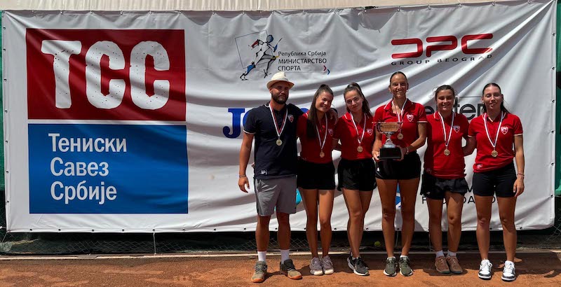 ТЕНИС - ЦРВЕНА ЗВЕЗДА И СПАРТАК ПРВААЦИ СРБИЈЕ