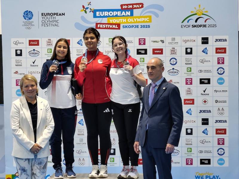 СТРЕЉАШТВО - Анастасиjа Живковић сребрна пушком на Европском олимпиjском фестивалу младих