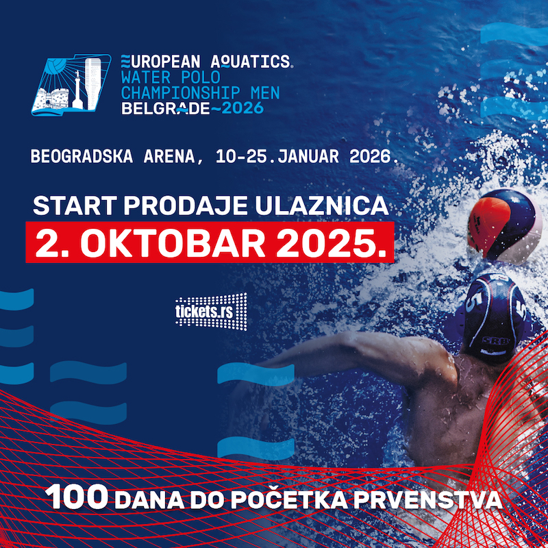 ВАТЕРПОЛО - Почиње продаjа улазница за ЕП у ватерполу за мушкарце у Београду