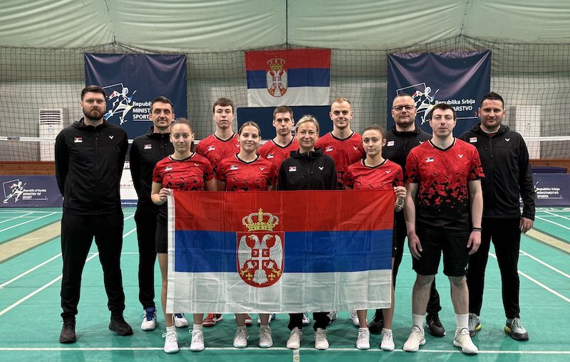 БАДМИНТОН - СЕЛЕНА ПИК ПОДРШКА СРПСКИМ РЕПРЕЗЕНТАТИВЦИМА