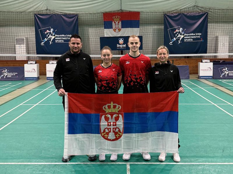 БАДМИНТОН - НАJБОЉИ СРПСКИ ТАКМИЧАРИ НА ЕВРОПСКОМ ПРВЕНСТВУ