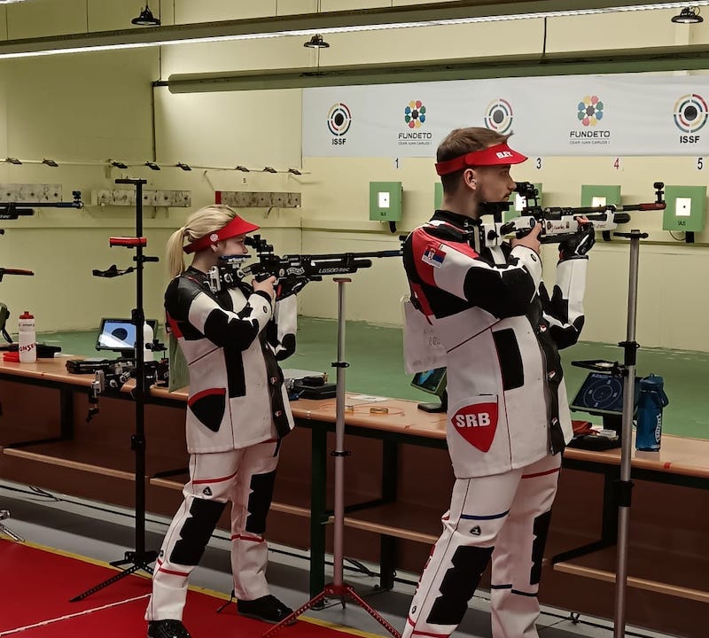 СТРЕЉАШТВО - Пета места за српске микс тимове на старту Светског купа у Гранади