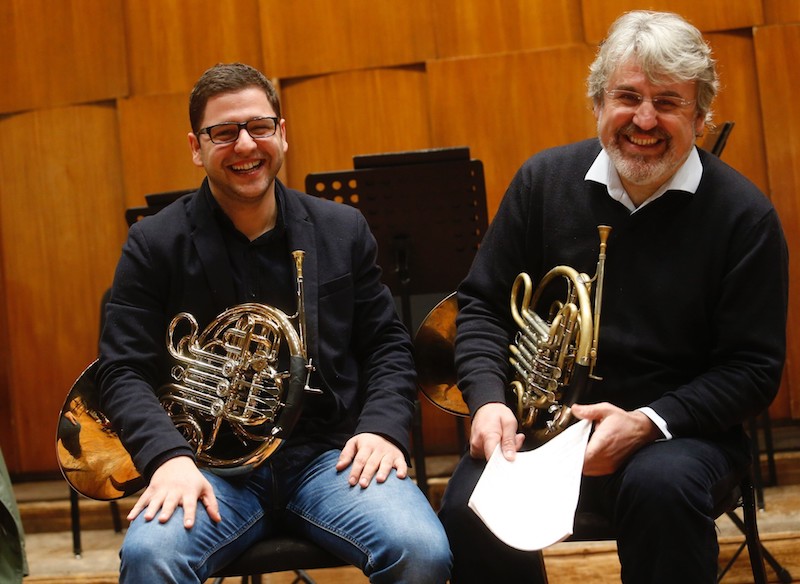 Сусрет наjвећег хорнисте свих времена и његовог ученика