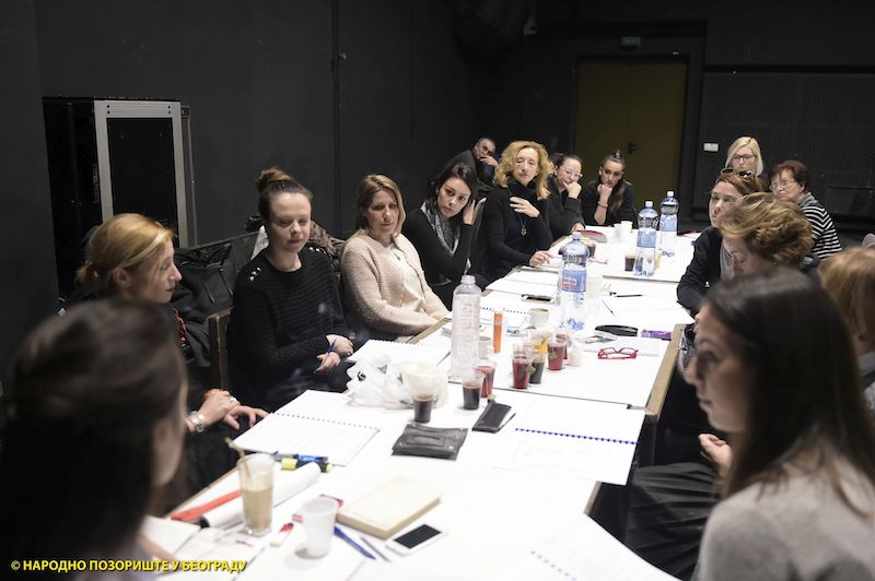 Прва читаћа проба драме „Дом Бернарде Албе“