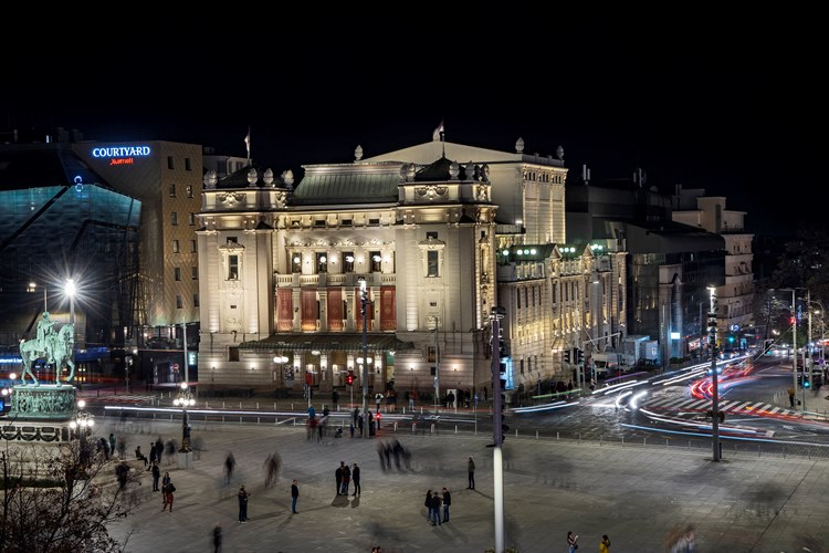 Саопштење  за јавност поводом дима из Народног позоришта у Београду