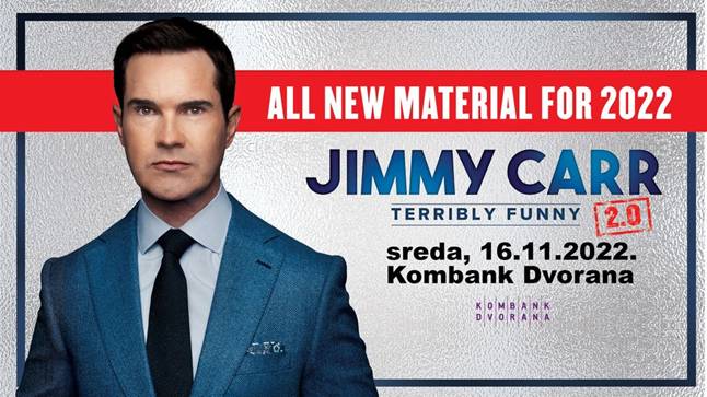 Stand-up легенда Jimmy Carr поново у Београду