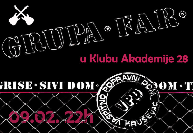 Група ФАР по први пут у Клубу Академиjе 28