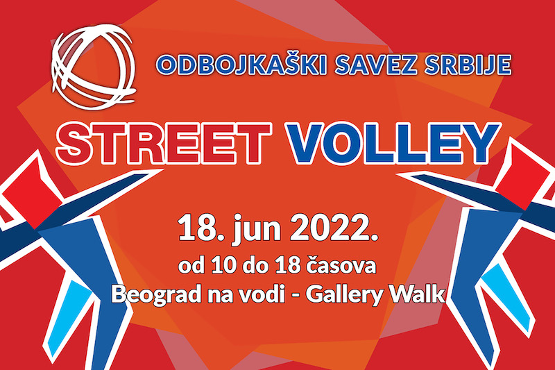 Street volley у суботу на Сава променади у Београду на води