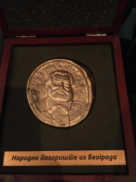 Народном позоришту у Београду додељена златна медаља СНП