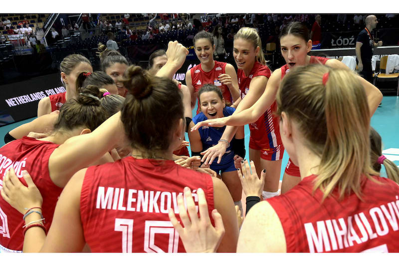 ОДБОЈКА - 12. полуфинале Србиjе на великим такмичењима од 2015.