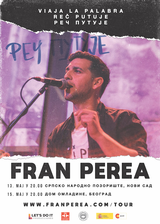СНП: Фран Переа премиjерно у Србиjи представља своj музички проjекат Реч путуjе