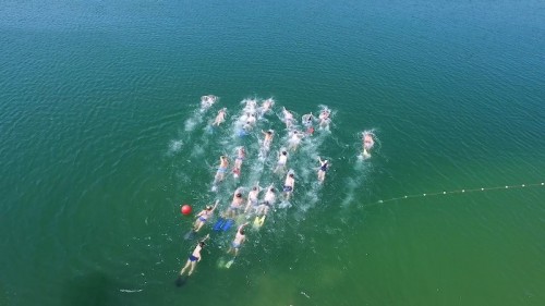 Видовдански маратон у даљинском пливању перајима