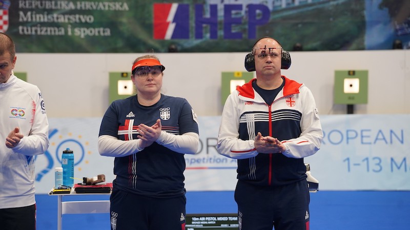 СТРЕЉАШТВО - Зорана Аруновић и Дамир Микец десети на шампионату света