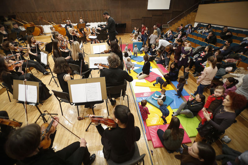 Априлски концерти за бебе у Филхармониjи