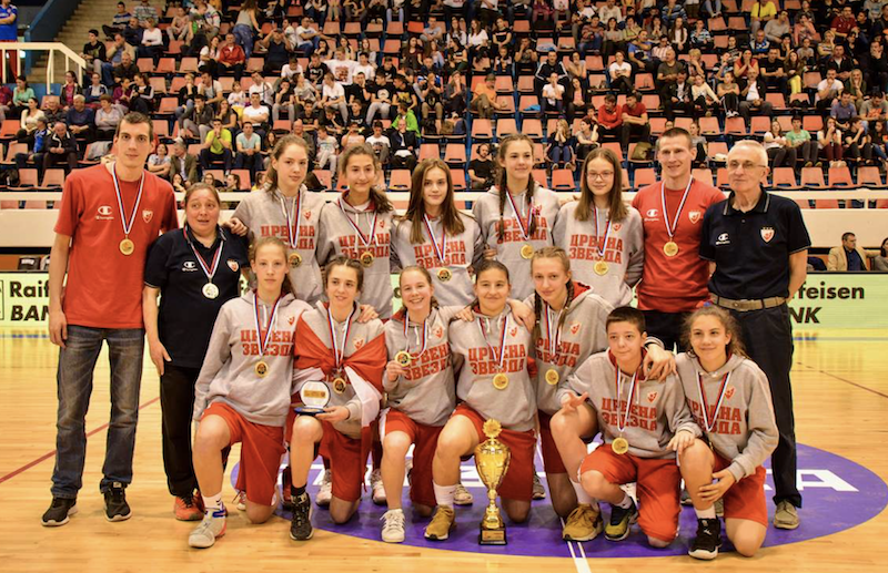 Кошарка: Пионирке Црвене звезде...