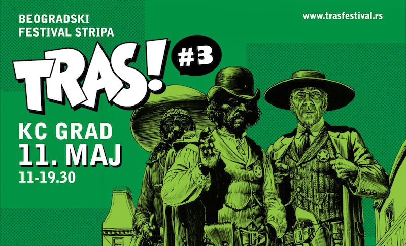Трас! фестивал стрипа за викенд у Београду 