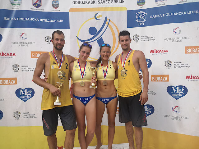 Одбојка нa песку: Алексић/Матић и...