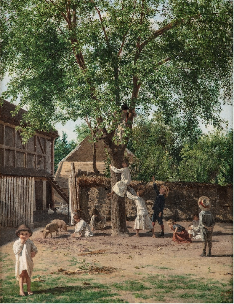 СЛИКА УРОША ПРЕДИЋА, ДЕЦА ПОД ДУДОМ,  ПОСЛЕ  70 ГОДИНА ПОНОВО ПРЕД ПУБЛИКОМ