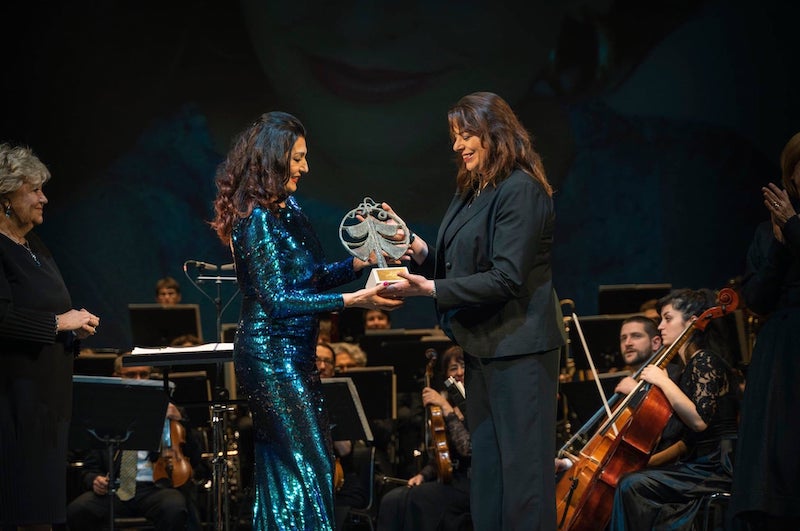 ЈАДРАНКИ ЈОВАНОВИЋ УРУЧЕНА МЕЂУНАРОДНА НАГРАДА ЗА ОПЕРЕТУ У ИТАЛИЈИ